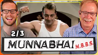 MUNNA BHAI Movie Reaction Part 2/3 | Sanjay Dutt | Arshad Warsi | Boman Irani | Sunil Dutt