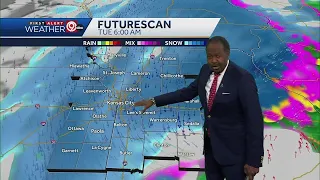 Timeline: The snow expected overnight for the Kansas City metro area