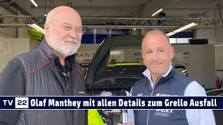 MOTOR TV22: Olaf Manthey mit allen Details zum Grello Ausfall bei 24h Nürburgring aus erster Hand