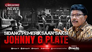 BREAKING NEWS - Sidang Lanjutan Johnny G Plate: Pemeriksaan Saksi di Kasus Korupsi BTS Kominfo