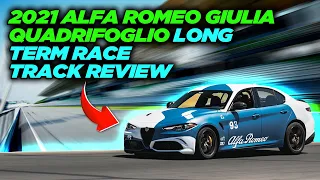 2021 Alfa Romeo Giulia Quadrifoglio Long Term Race Track Review