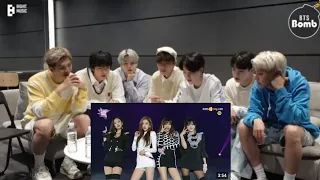 BTS Reaction to BLACKPINK - INTRO + ‘마지막처럼 (AS IF IT’S YOUR LAST)’ in 2018 Seoul Music Awards [Fm]