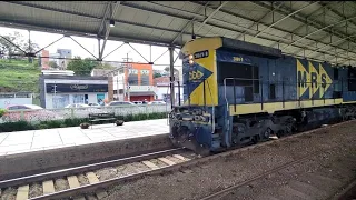 🪔 TREM DE PRANCHA DA MRS PASSANDO NO 1° ENCONTRO DE FERROMODELISMO EM ZLV LOUVEIRA - SP