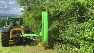 Bowell BCRS 200 Böschungsmulcher - Verge Mower - Kundenvideo