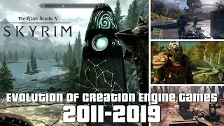 Evolution of Creation Engine Games 2011-2019