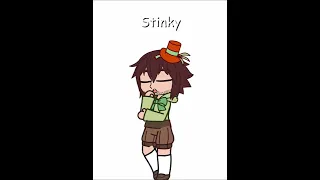 Skinny and scrawny [stinky x dopey]