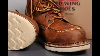 SIZING & BREAK IN : RED WING "1907" Moc Toe Boots