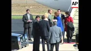 USA: BILL CLINTON & BOB DOLE PREPARE FOR TV CAMPAIGN DEBATE UPDATE