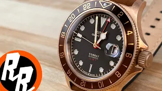 Unboxing Glycine GMT Bronze GL0316