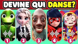 Devine qui DANSE🎶💃🕺 Devine le MEME| Tenge Tenge, Mercredi, Elsa, MrBeast,Green Alien | Quiz généra