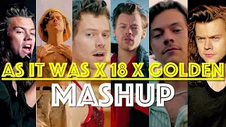 Harry Styles "As It Was" x 18 x GOLDEN Mashup by Jungle Sue