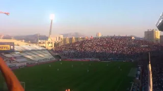 OM vs Brest 1-1 02/10/11 Fanatics chant Depe