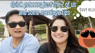 Just Us No Kids Quick Getaway + Marriage Tips! | Camille Prats
