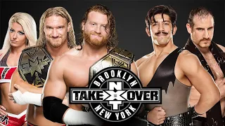 The Vaudevillains vs  Blake and Murphy NXT Takeover Brooklyn