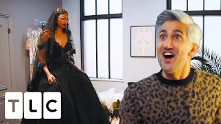 Tan France Helps Goth Bride And Mum Agree On Perfect Dress! | Say Yes To The Dress With Tan France