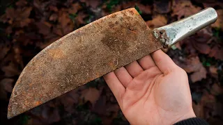 Trash To Cash! Knifemaking / Restoration Of The UGLIEST Flea Market Knife Ever