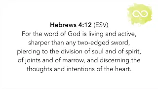 SCRIPTURE MEMORY SONG | Hebrews 4:12