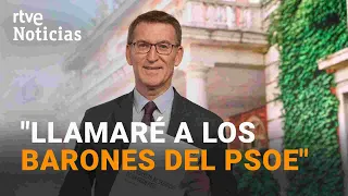 23J: SÁNCHEZ NO se ABSTENDRÁ para que FEIJÓO gobierne y recuerda que el PP TAMPOCO lo hizo | RTVE