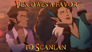 Legend of Vox Machina S2 - Table to Screen -Vex owes a Favor to Scanlan