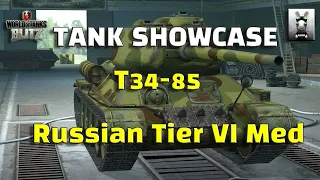 WOTB | TANK SHOWCASE: T34 85 Russian Tier VI Med