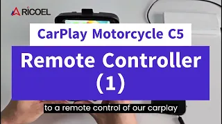 Newest Apply CarPlay Motorcycle C5 with Remote Controller