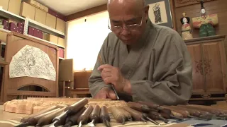 3  MR  MITSUAKI YOKOYA, MASTER OF WOODCARVING