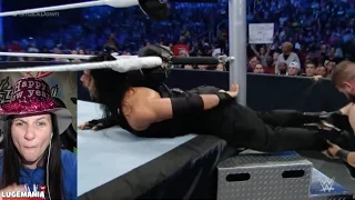 WWE Smackdown 12/31/15 Roman & Dean vs Sheamus & KO