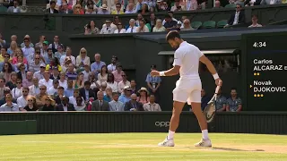 26 Minutes and 32 Points 🤯 Carlos Alcaraz and Novak Djokovic's EPIC game in Wimbledon Final