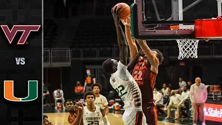 Virginia Tech vs. Miami Men's Basketball Highlights (2020-21)