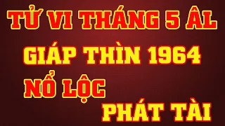 Tử Vi Tháng 5 Âm Lịch Tuổi Giáp Thìn 1964 -  Nổ Lộc Phát Tài