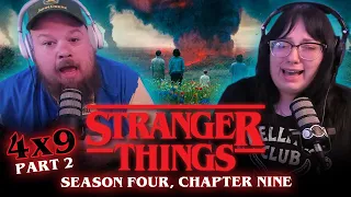 Not The End | STRANGER THINGS [4x9] PART 2 (REACTION)