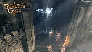 How do you break the cracked wall at the top of the goblins in Baldur's Gate 3 (Goblin Camp)