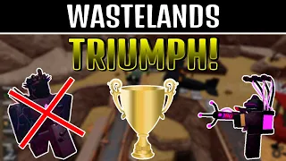Wastelands Triumph! | Solo Map Triumphs | Roblox Tower Battles