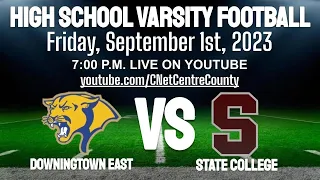 High School Varsity Football: Altoona @ State College 09/15/23 | C-NET Live Stream