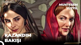 Hürrem vs Mahidevran #63 - Hürrem'in, Mahidevran'ı Kışkırtan Bakışları | Muhteşem Yüzyıl