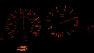 BMW e34 530i M60B30 V8 manual (218 HP). Acceleration.