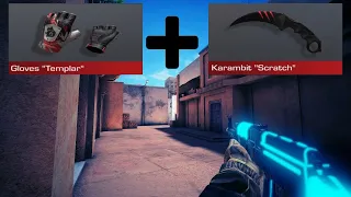 💎 Gloves "Templar" and Karambit "scratch" | Сет Standoff 2 💎 #standoff2 #нож #перчатки #сеты #скины