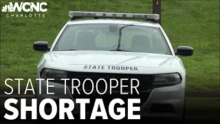 North Carolina Highway Patrol has a shortage of troopers