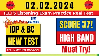NEW IELTS LISTENING PRACTICE TEST 2024 WITH ANSWERS 02 02 2024 #ielts #ieltslistening #ieltsexam