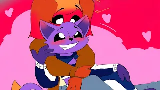 Catnap x Dogday Furry Love Story | Poppy Playtime Chapter 3 Comic Dub