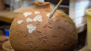 Zogan Inlay Technique ① 【Pottery】