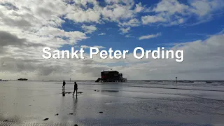 Nordsee Urlaub: St. Peter-Ording! Mit Wohnmobil am Sandstrand stehen: Sonne, Wind und Meer genießen!