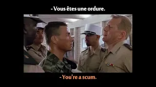 FRENCH LESSON - movie to learn french ( french + english subtitles ) Lionheart part2