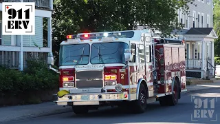 Manchester Fire Truck Responding | Engine 2