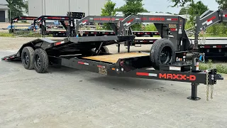 G8X Gravity Tilt Trailer which is a fantastic trailer for hauling skid steer and mini excavator￼￼￼￼