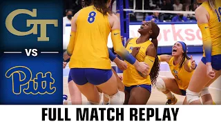 Georgia Tech vs. Pittsburgh Full Match | 2022 ACC Volleyball