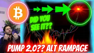 DON'T MISS OUT!!! BITCOIN RAMPAGE INTENSIFIES - THE **FIRST HINTS** OF THE COMING ALT SEASON!!