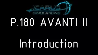 P.180 Avanti II Introduction for X-Plane 11