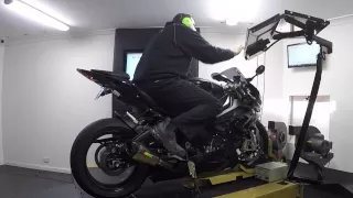 2014 BMW S1000RR Dyno Tuned Power Runs and Quickshifter.