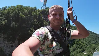 BUNGEE JUMP 207m!!!!! Skypark A.J.Hackett (Sochi, Russia)